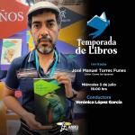 José Manuel Torres Funes. Como las iguanas. Temporada de libros 03 julio 2024