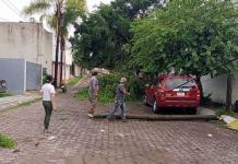 Tormenta desborda canal en Zapopan e inunda Villas Perisur