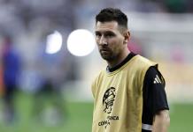 Messi, titular con Argentina