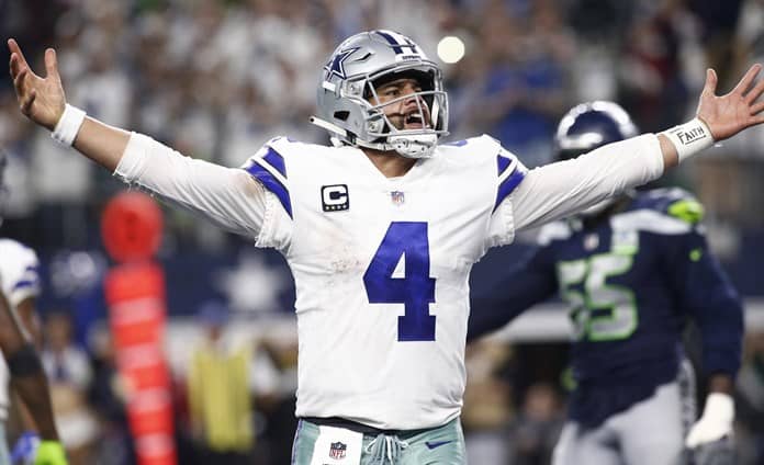 Dak Prescott, quarterback de Cowboys, sufre un esguince en el tobillo derecho