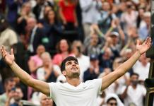 Alcaraz sobrevive al duelo con Tiafoe y saca boleto para octavos de Wimbledon