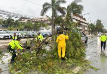El ciclón Beryl deja lluvias fuertes en la frontera norte de México