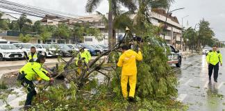 El huracán Beryl causa lluvias muy fuertes en la frontera noreste de México