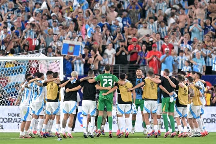 Argentina defenderá el título de Copa América en la final ante Uruguay o Colombia