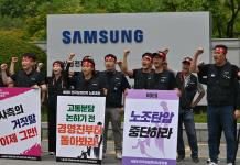 Sindicato de Samsung declara huelga general indefinida en Corea del Sur