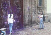 En el Día del Abogado, mujeres protestan por el ineficiente sistema de justicia en Jalisco 