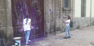 En el Día del Abogado, mujeres protestan por el ineficiente sistema de justicia en Jalisco 