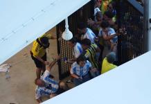 Argentinos y colombianos toman Miami; incidentes en el ingreso al estadio