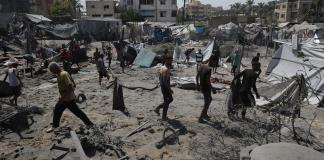 Los muertos en Gaza superan los 38.600 y Hamás responsabiliza a EE.UU. del genocidio