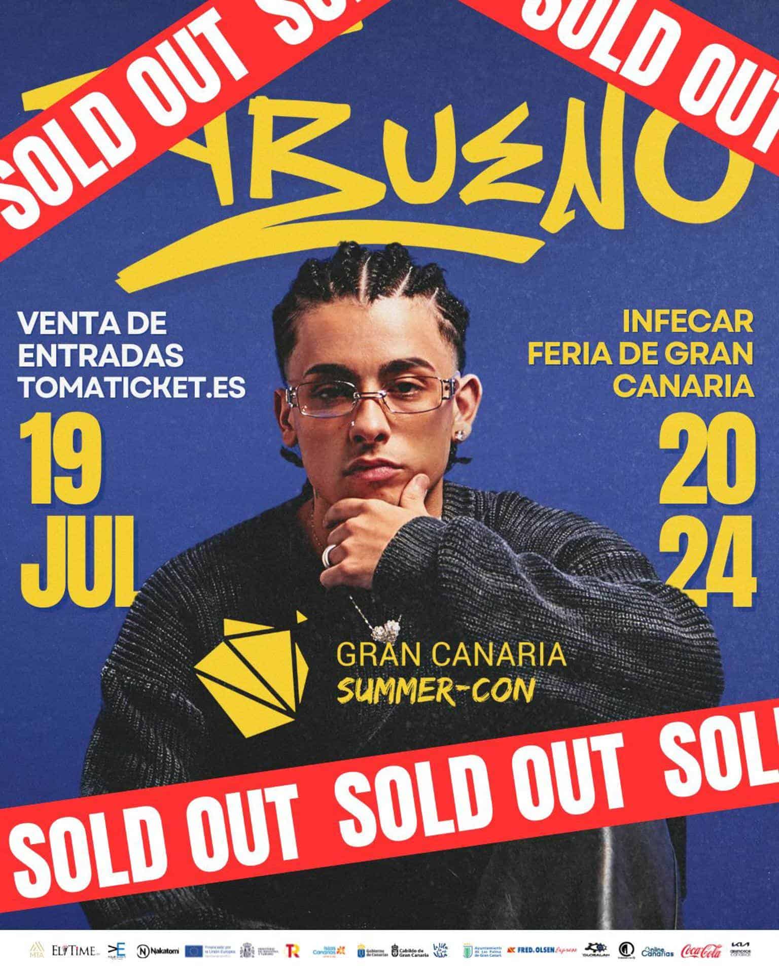 Trueno agota todas las entradas de su concierto exclusivo en Gran Canaria Summer-Con