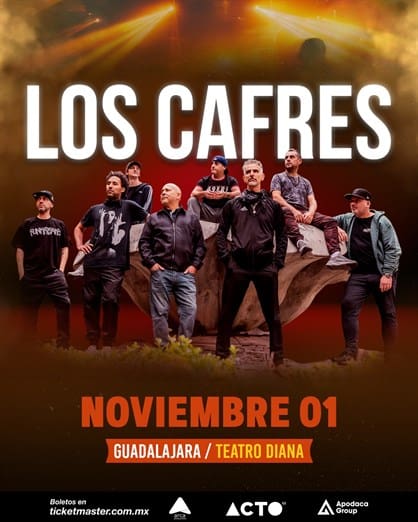 Los Cafres preparan un concierto memorable en Guadalajara