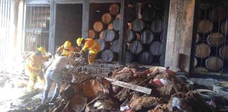 Trabajos de soldadura sin medidas de seguridad causaron estallido en fábrica de tequila