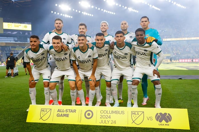 1-4. La Liga MX arrolla a la MLS en el All Star de Columbus