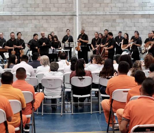 La Orquesta Típica de Jalisco finaliza ciclo con presentación en el Penal de Puente Grande