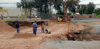 Encuentran segundo socavón dentro del que está en López Mateos; la reparación será más tardada