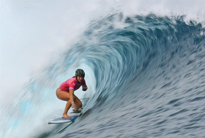 Tercera ronda del surf femenino ha sido aplazada por malas condiciones