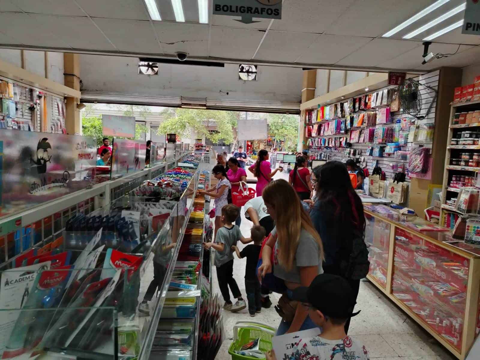 Papelería registra incremento del 30% en ventas por lista de útiles