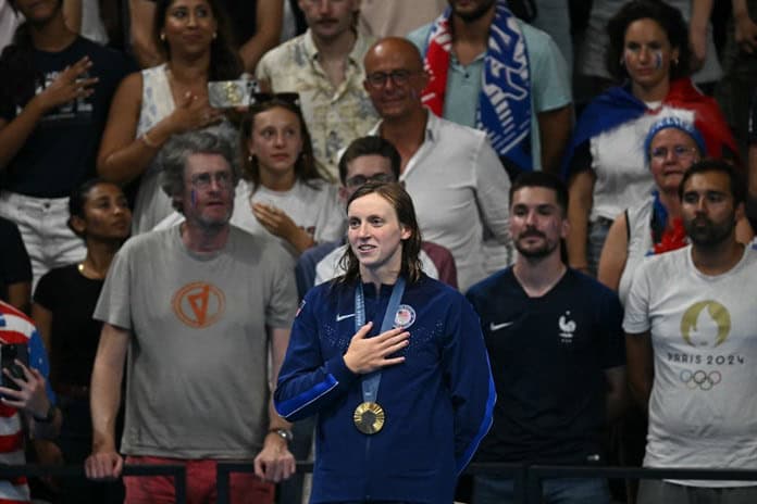 Ledecky o la felicidad de nadar