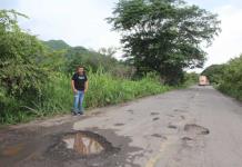 Olvido y muerte, sello de la carretera federal 80