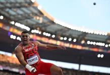 El mexicano Uziel Muñoz entra en la final olímpica de lanzamiento de bala