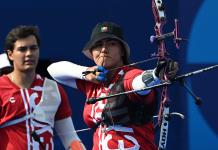 El equipo mexicano de tiro con arco mixto no pudo superar a la mancuerna alemana y con ello terminó la esperanza de una medalla más