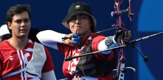 El equipo mexicano de tiro con arco mixto no pudo superar a la mancuerna alemana y con ello terminó la esperanza de una medalla más