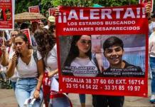 Familiares de estudiantes de la UdeG que están desaparecidos: Kevin y Elena, marchan por Guadalajara 