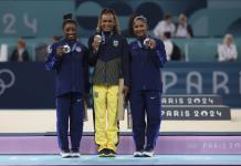 Andrade, las italianas y Barajas roban el protagonismo a Biles en la jornada final