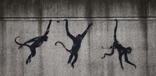 Banksy sorprende en Londres con sucesivos grafitis de animales