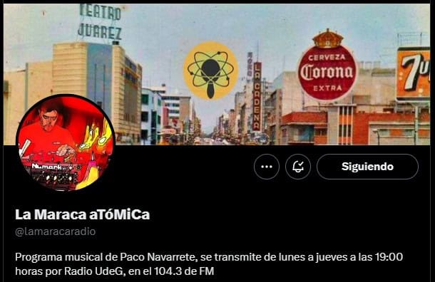 La Maraca Atómica - Mi. 07 Ago 2024 - Lista musical en tiempos Olímpicos