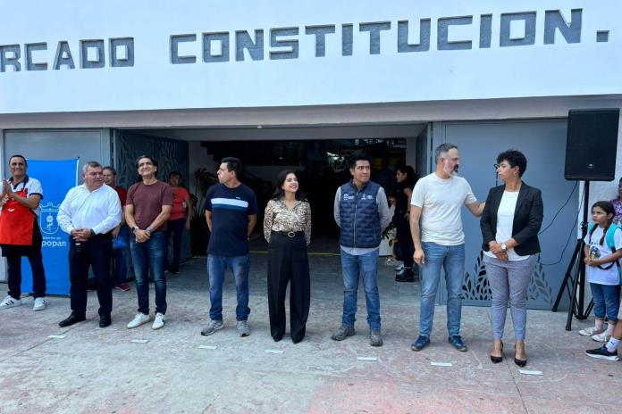 Tras 242 días de remodelación inauguran Mercado Constitución con una inversión de casi 8 mdp