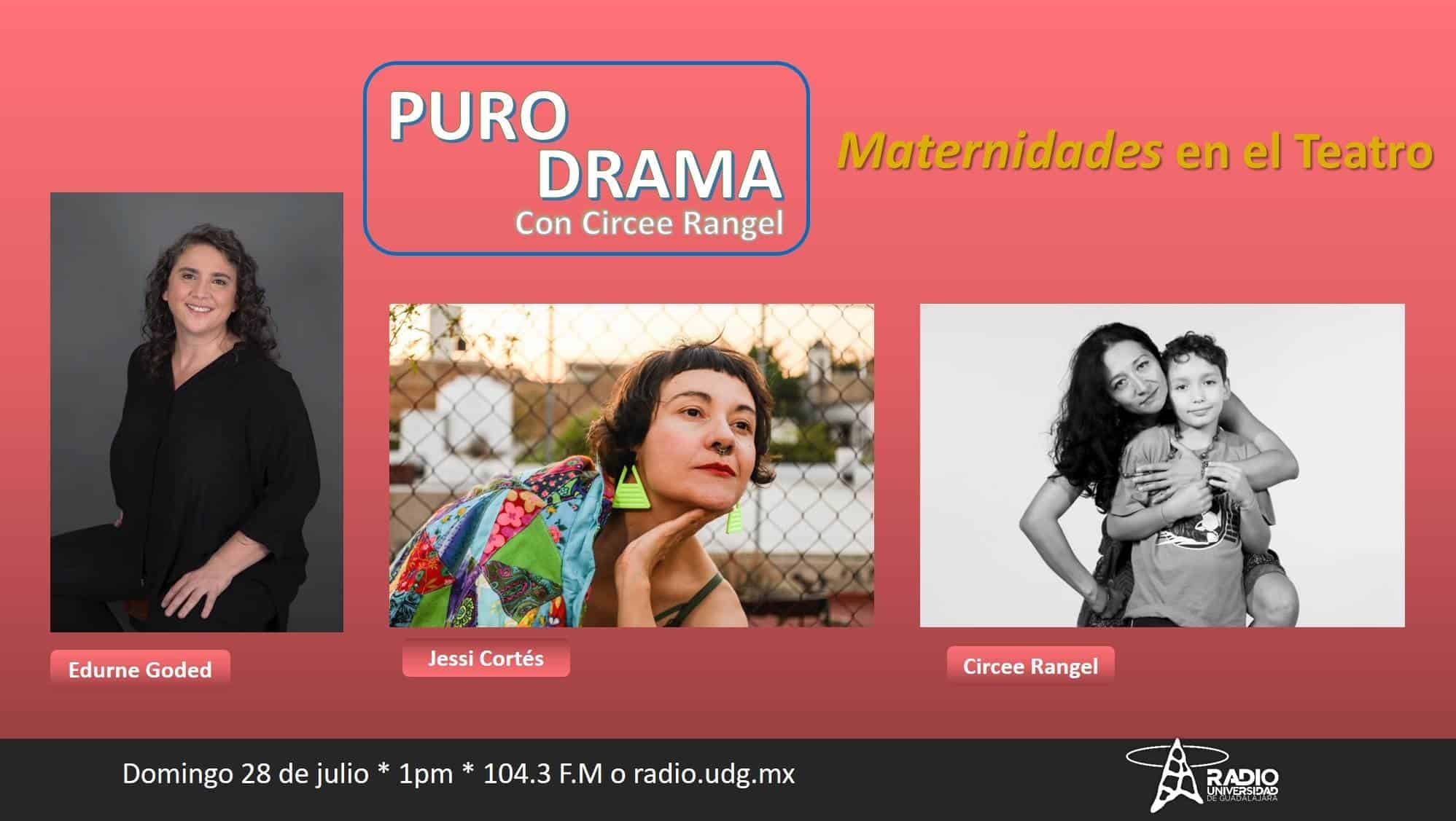 Maternidades en el teatro. Puro Drama 28 julio 2024 Maternidades en el teatro. Puro Drama 28 julio 2024