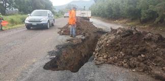 Registran dos socavones en Zapotlán. Podrían tener relación con la falla geológica