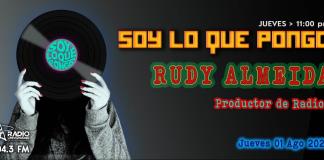 Soy lo que Pongo - Ju. 01 Ago 2024 - Con Rudy Almeida