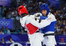 Sansores pierde el duelo por el  bronce en el Taekwondo de París 2024