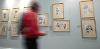 Una exposición homenajea a uno de los mejores caricaturistas mexicanos, Helio Flores