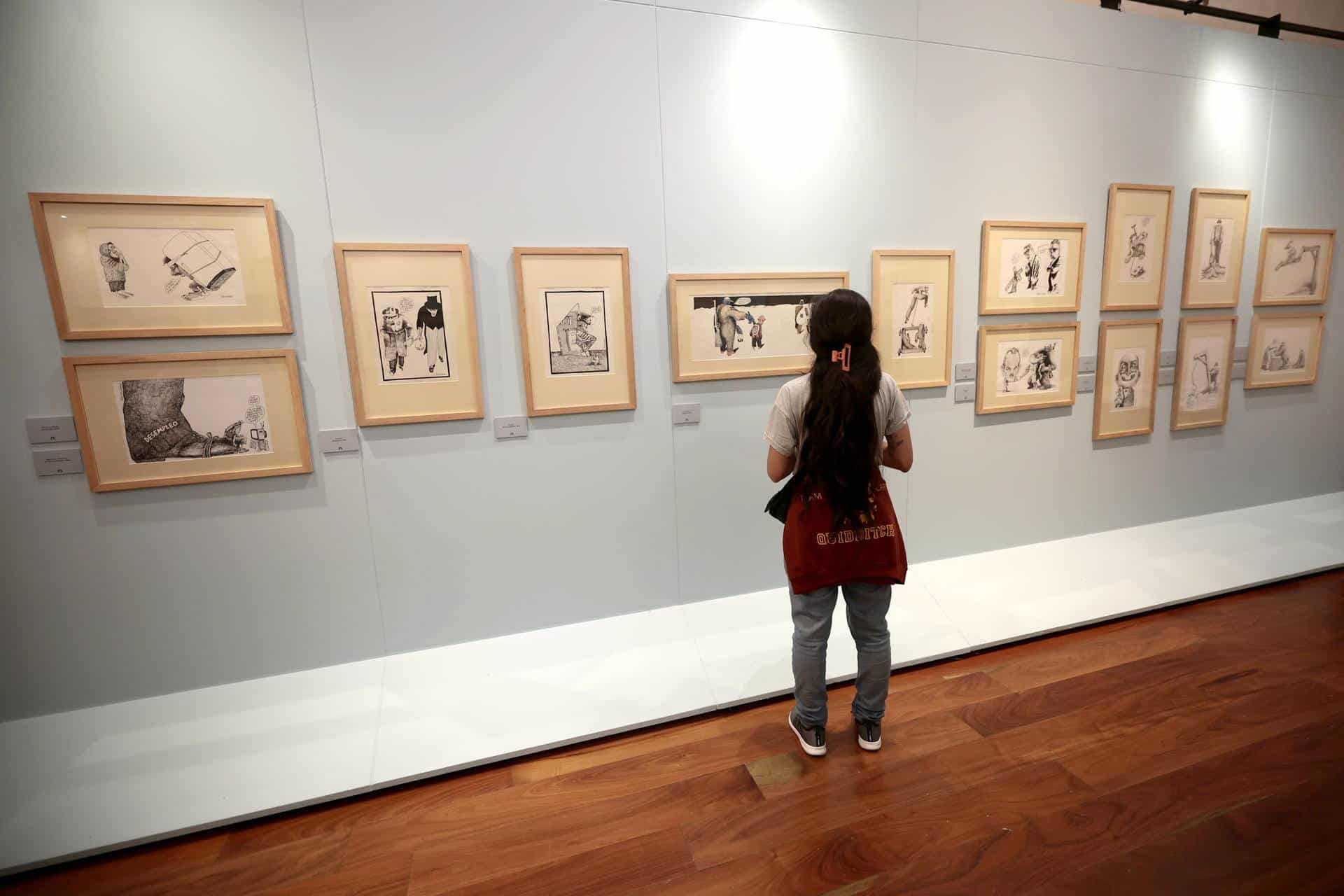 Una exposición homenajea a uno de los mejores caricaturistas mexicanos, Helio Flores