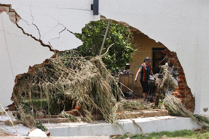 Fuerte lluvia en Zapotlanejo deja un fallecido y daños en 137 casas y negocios