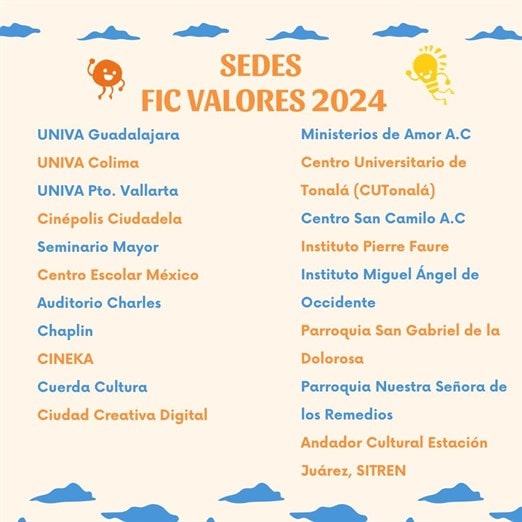 Presentan los detalles del 20 aniversario del Festival Internacional de Cine con Valores de la UNIVA