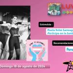 Literatura Trans. Paula Soler Laveaga en Luvina De Agua. Luvina Joven Radio 18 agosto 2024