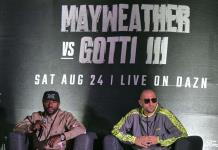 Floyd Mayweather peleará con John Gotti en Ciudad de México