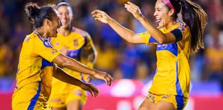 Tigres golea al Santos y mantiene su paso perfecto en la liga femenina en México