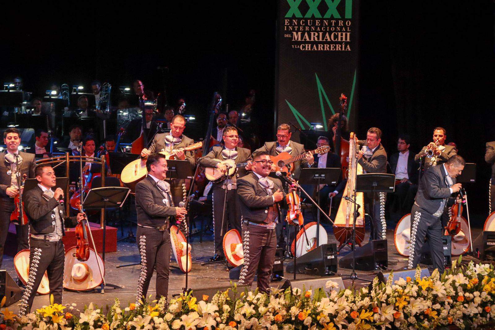 Música y tradición se fusionan en la inauguración del Encuentro Internacional del Mariachi y la Charrería