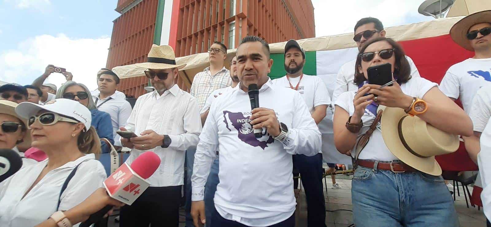 Magistrados del STJE se sumaron por primera vez a la protesta en la Ciudad Judicial Federal