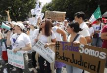 Mexicanos en todo el país protestan contra reforma al Poder Judicial de López Obrador