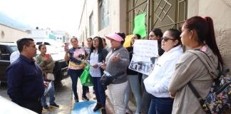 Por obra en escuela, cumplen un año sin clases presenciales; padres toman delegación de la SEP