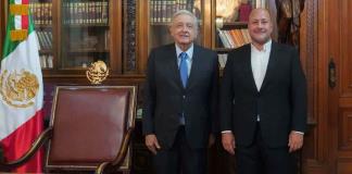 Al fin, AMLO recibe a Alfaro... y solo comparten la foto