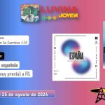 Literatura española a 100 días de FIL 2024. Alicia Mares en Luvina 115. Luvina Joven Radio 25 agosto 2024