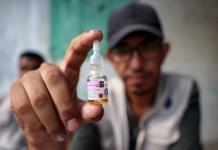 OMS destaca éxito en primera fase de vacunación contra la polio en Gaza