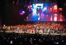 El XXXI Encuentro del Mariachi y la Charrería cierra con fusión de orquesta, mariachi y la banda MS